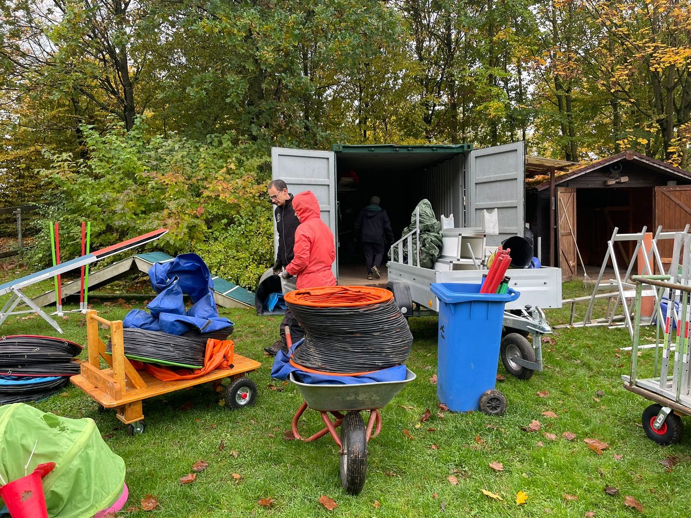 Arbeitseinsatz Herbst