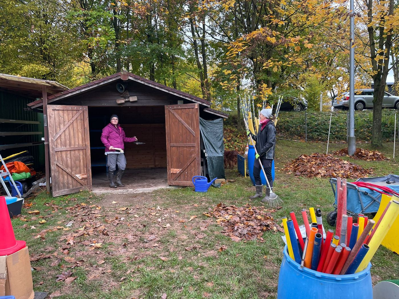 Arbeitseinsatz Herbst