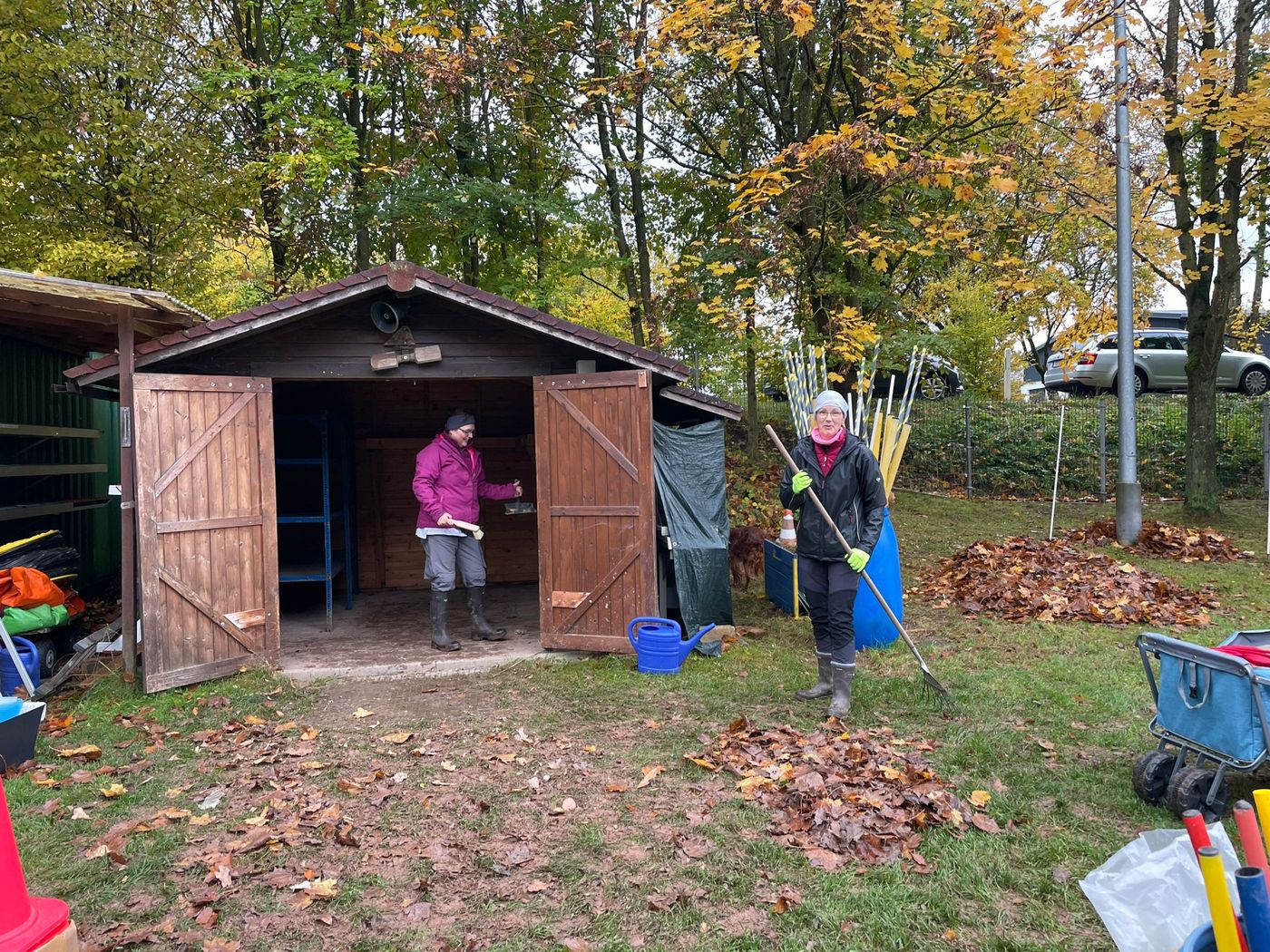 Arbeitseinsatz Herbst