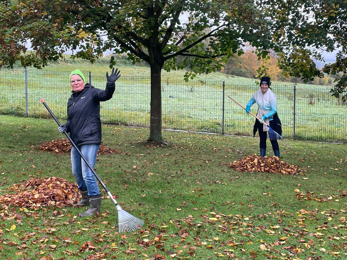 Arbeitseinsatz Herbst