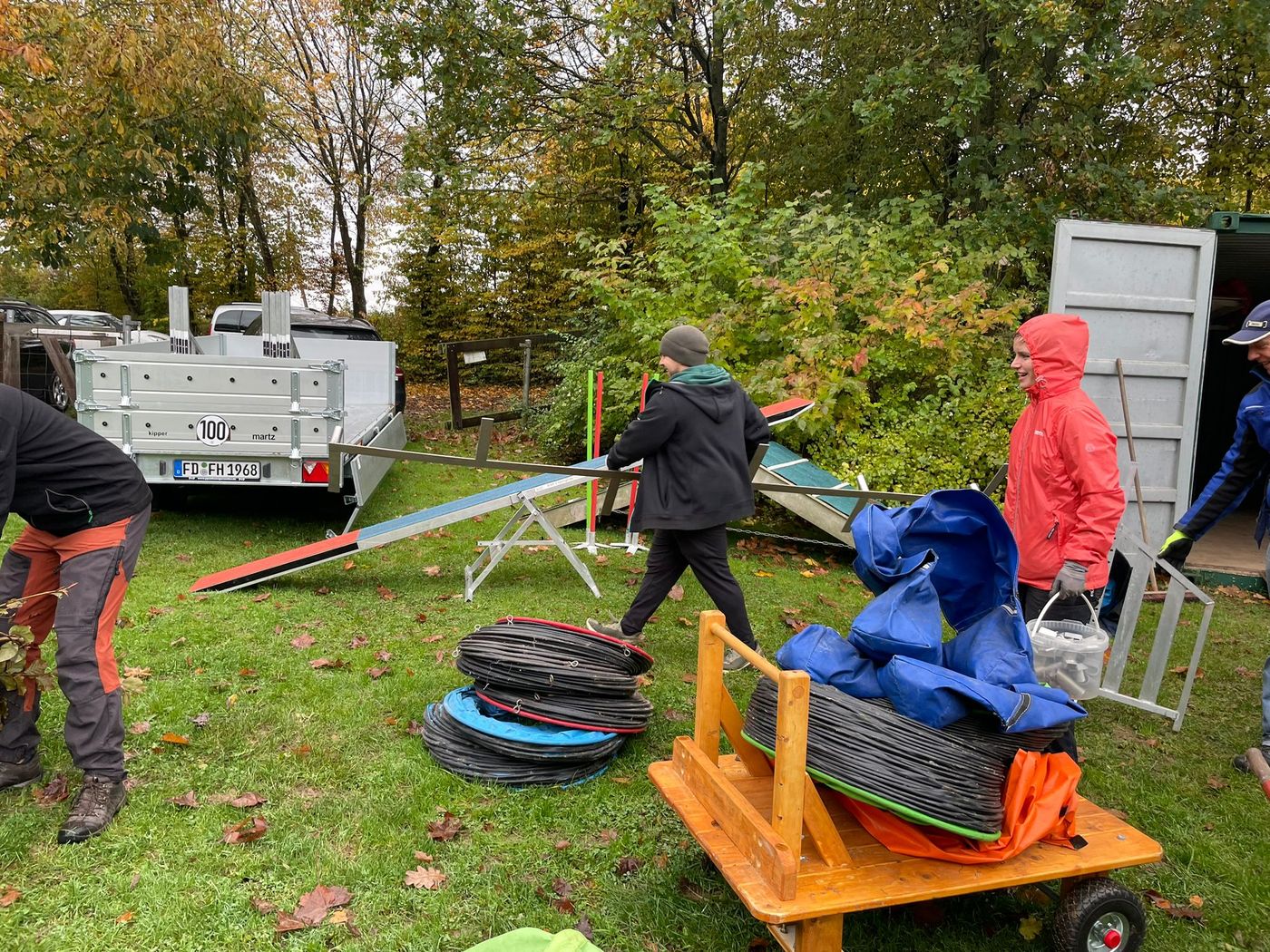 Arbeitseinsatz Herbst