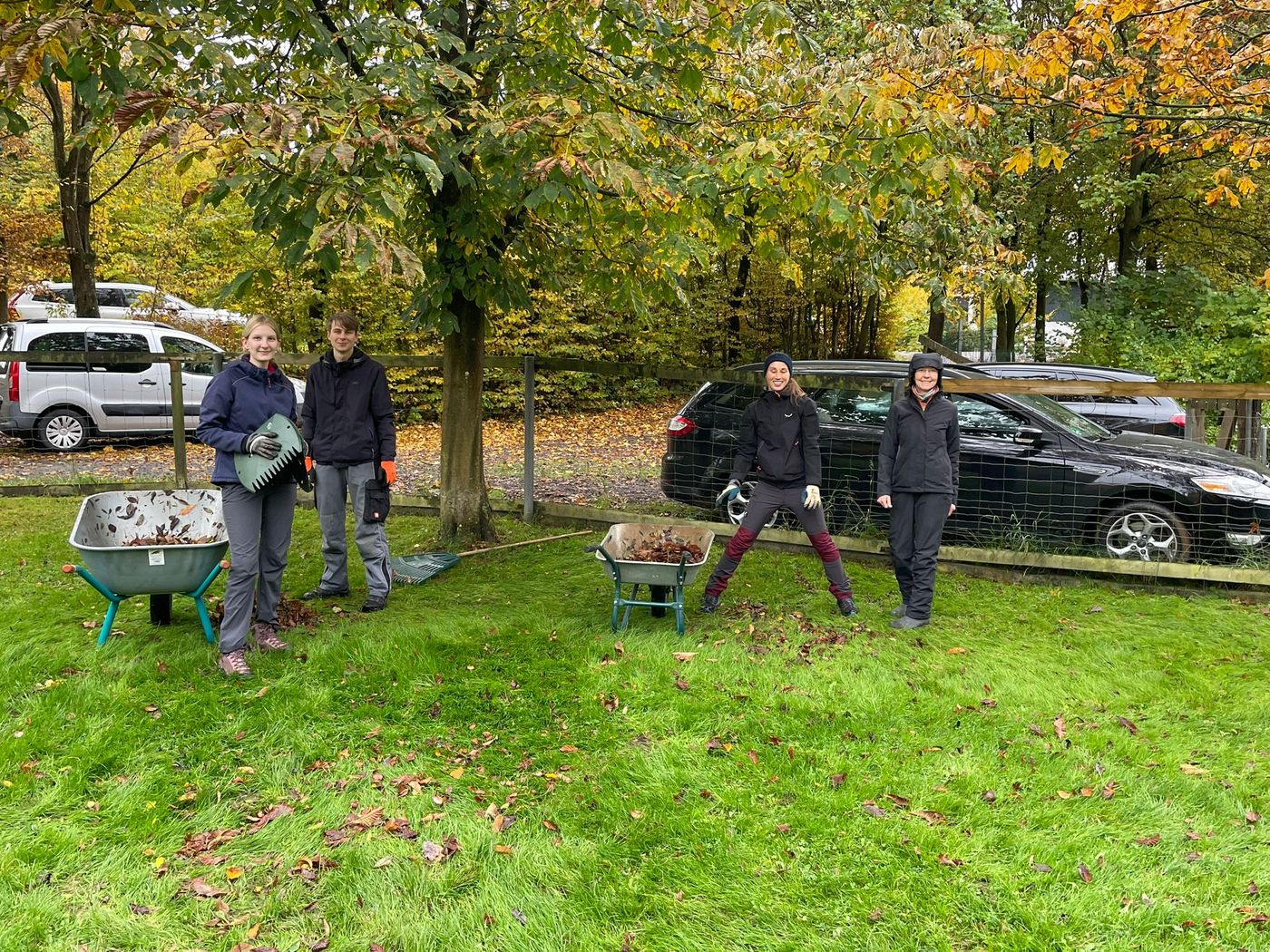 Arbeitseinsatz Herbst