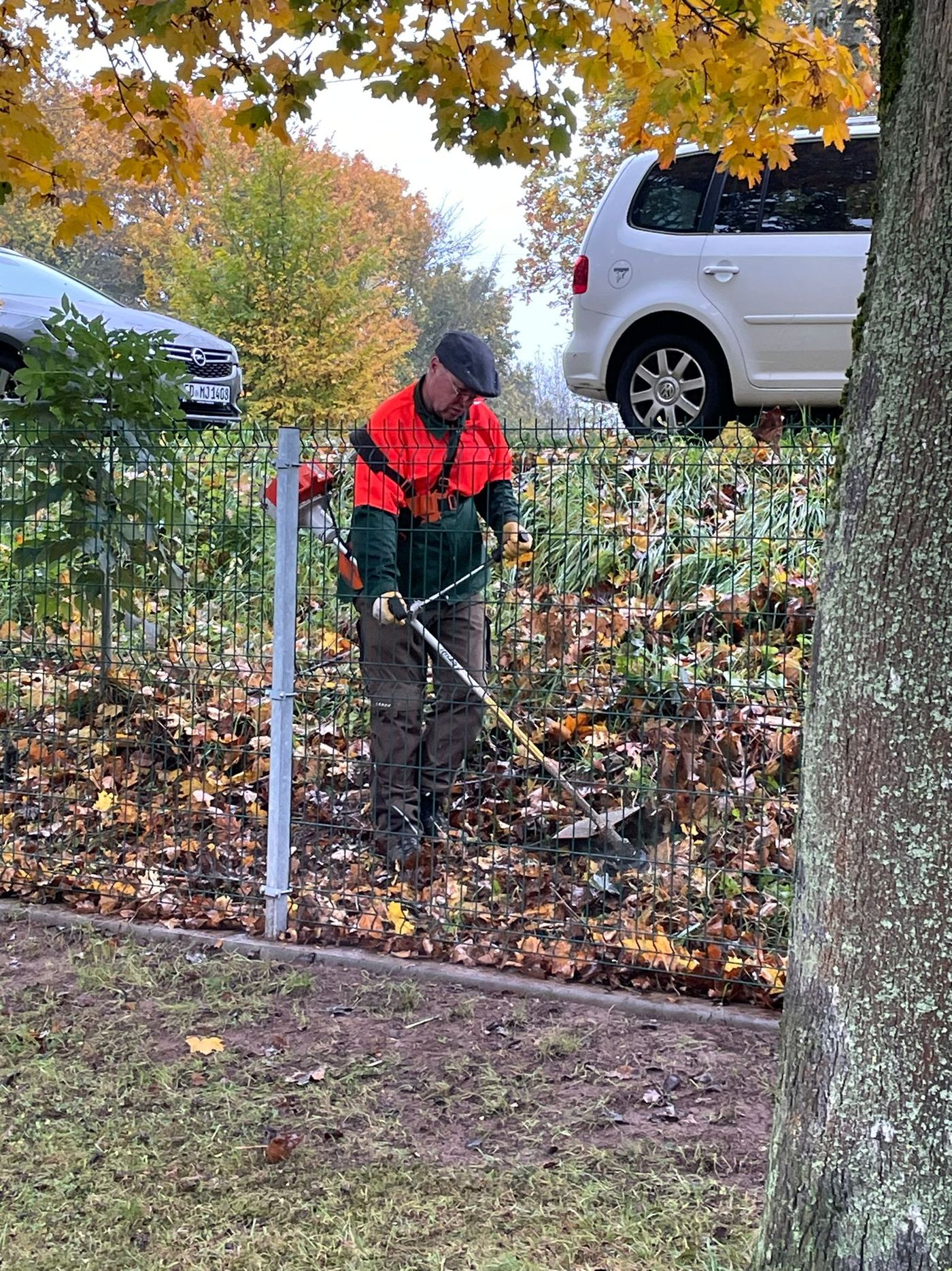 Arbeitseinsatz Herbst