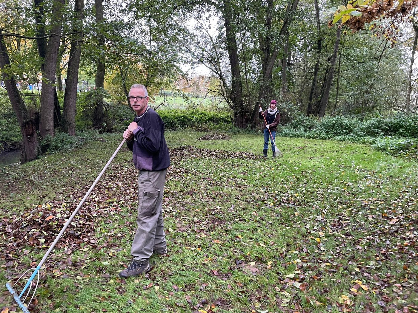 Arbeitseinsatz Herbst