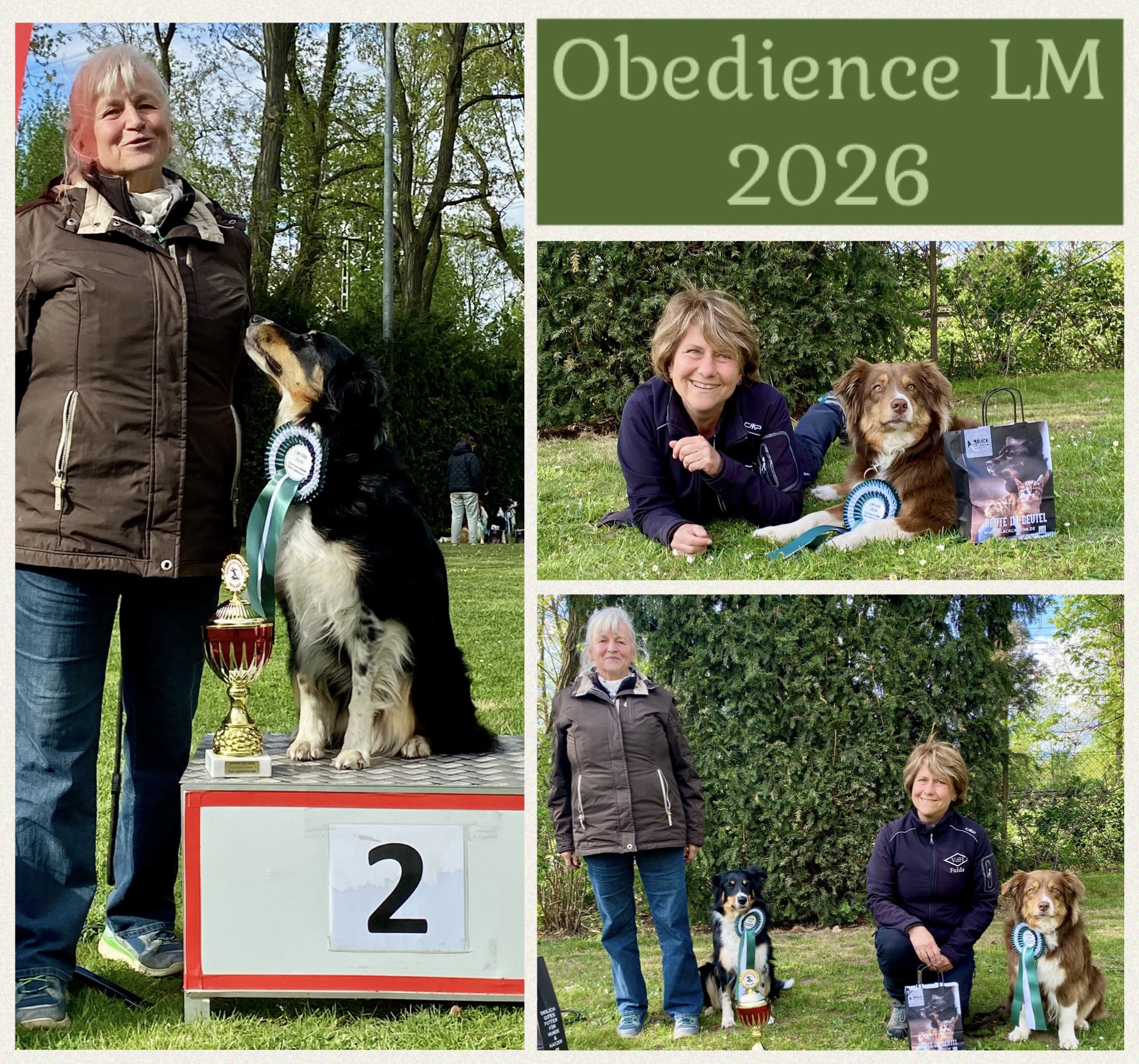 Landesmeisterschaft Obedience 18./19. April 2026